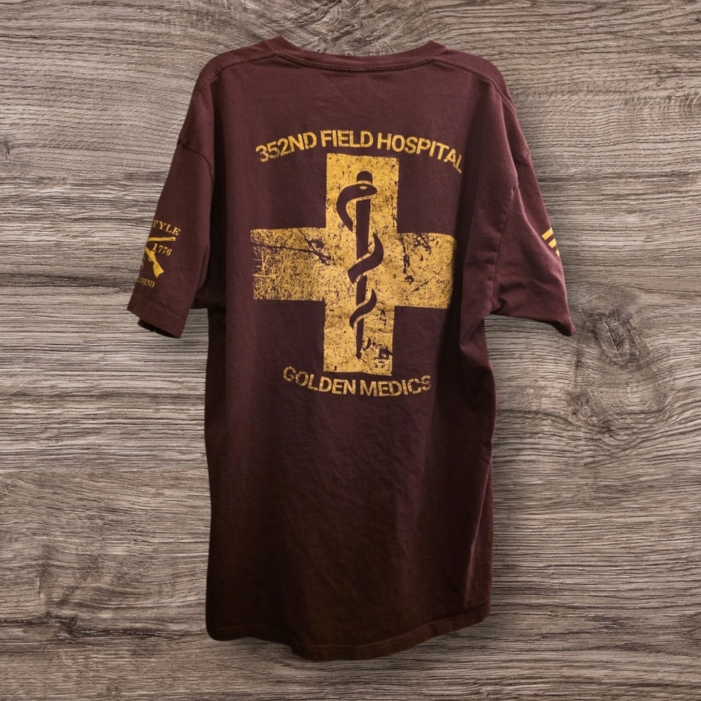 Grunt Style 352nd Field Hospital Golden Medics Military Tee Men’s XL - Picture 2 of 2